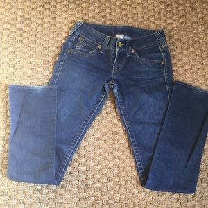 True religion waist 27, made in USA blue inseam 33